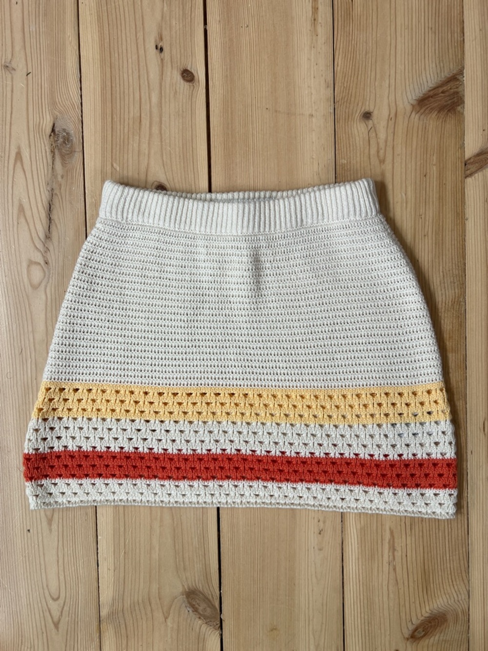 Zara Kids Cottagecore Crochet Skirt